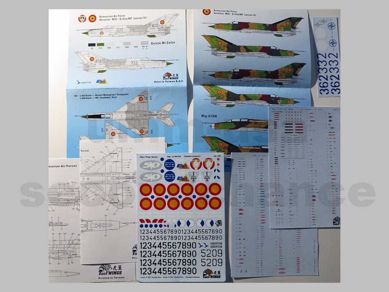 TW32118 Mig-21bis/MF Lancer III (SCH) 1/32